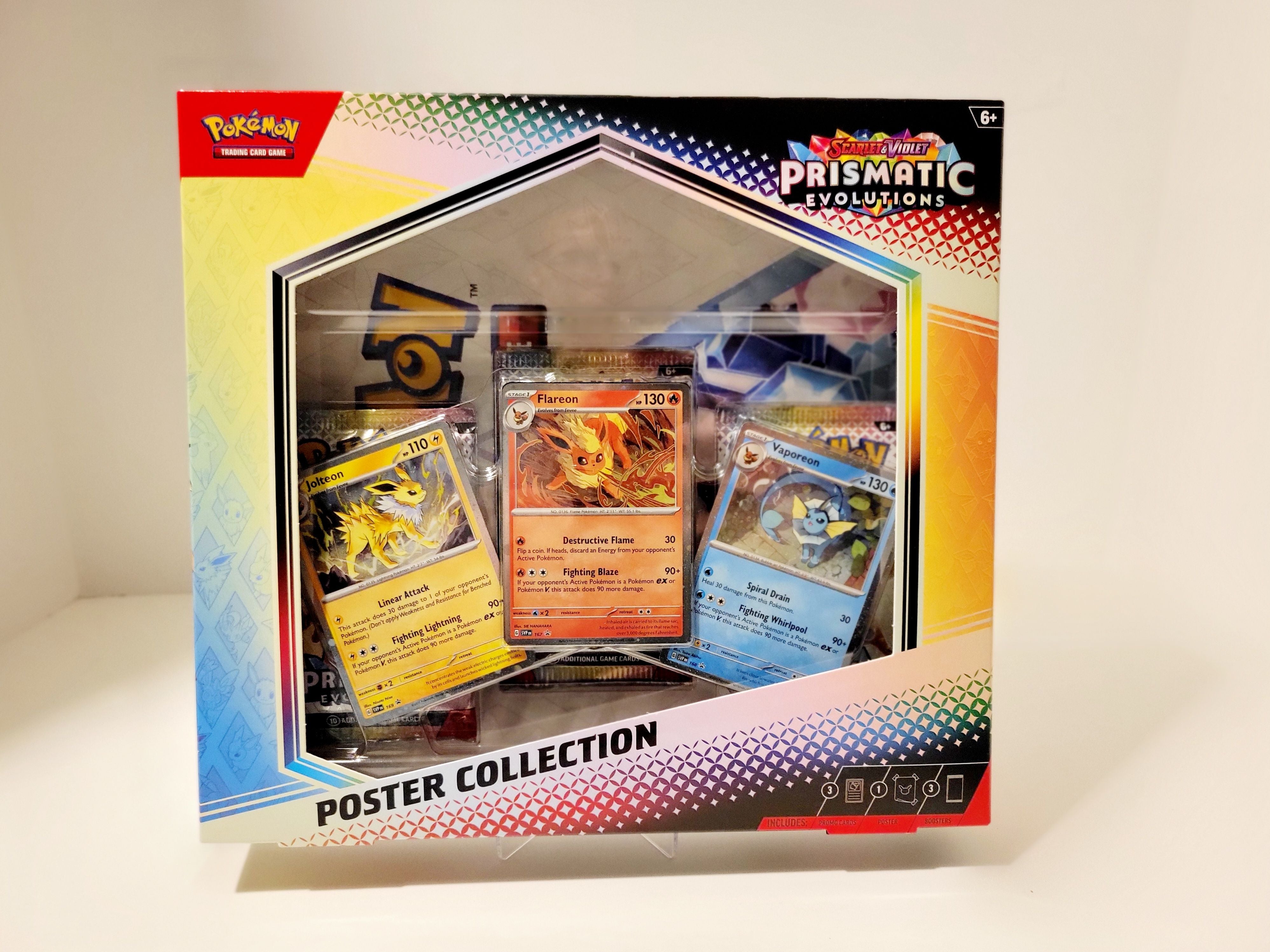 Prismatic Evolutions Poster Collection Perry's Cards Prismatic Evolutions Poster Collection Perry's Cards