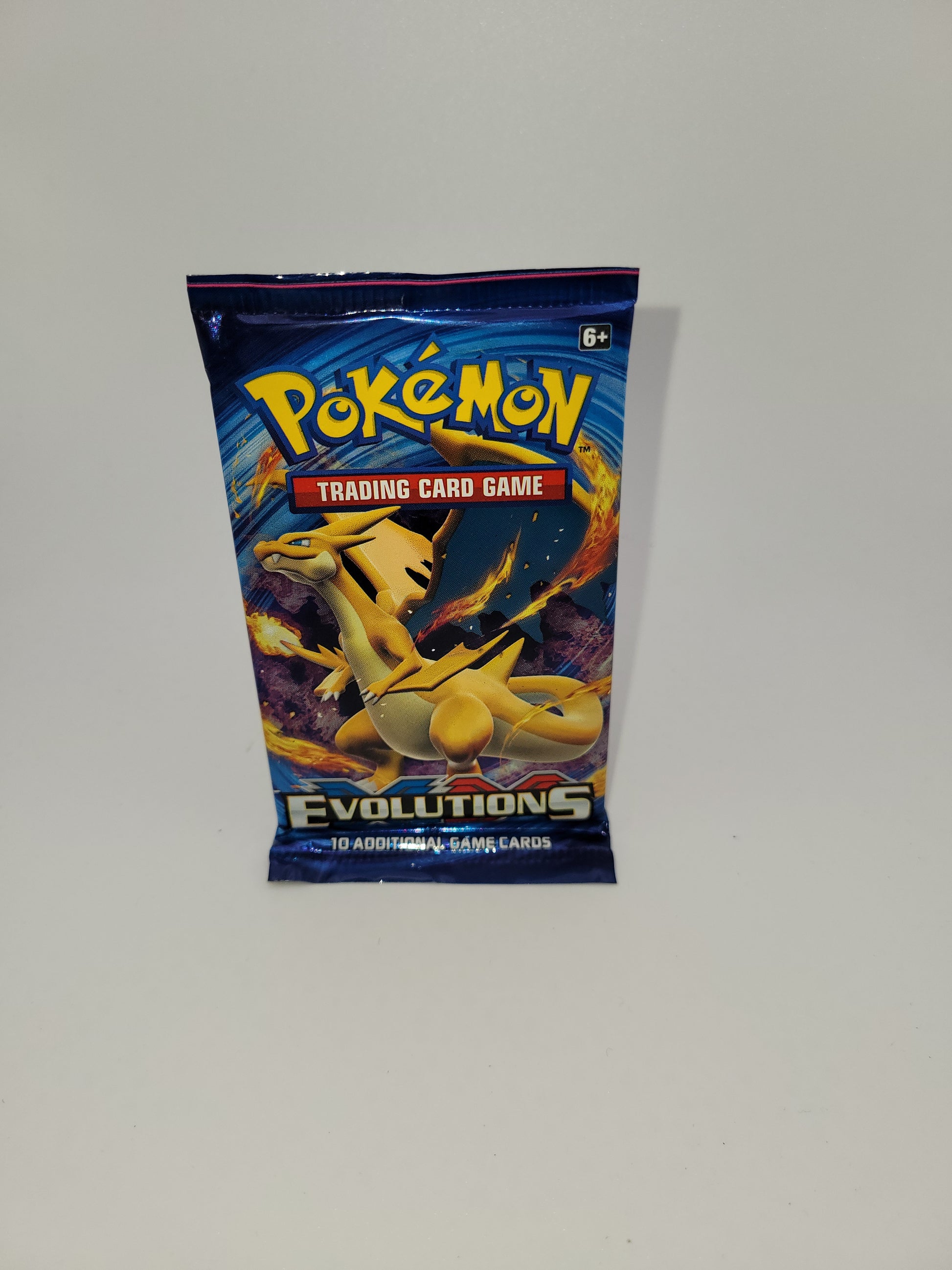 Each pack of XY Evolutions includes ten cards. (Pack art varies)