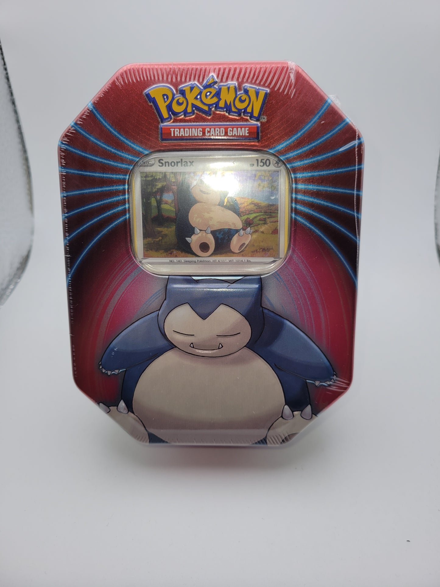 Each tin contains 3 Pokemon TCG booster packs and a Pokémon Trading Card Game Online code card.
